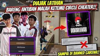 DIAJAK LATIHAN BARENG ANTIBAN!! MALAH KETEMU MUSUH CHEATER SAMPAI DI BANNED GARENA!!