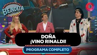 DOÑA ¡VINO RINALDI! | #Bendita Completo 12/09 - El Nueve