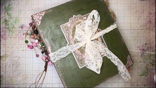 Wedding Guest Book Junk Journal flip through