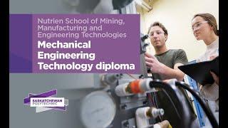 Mechanical Engineering Technology diploma program