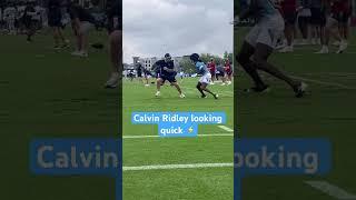 Calvin Ridley looking very quick in #titans #trainingcamp #tenneseetitans