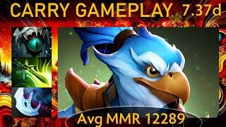 ⭐ 7.37d Focus Kez |K+A-D - 35 KP - 76%| Carry Gameplay - Dota 2 Top MMR