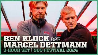 BEN KLOCK B2B MARCEL DETTMANN 3-HR CLOSING SET at 909 FESTIVAL 2024 | AMSTERDAM