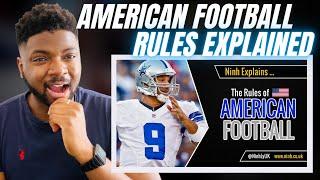 BRIT Reacts To AMERICAN FOOTBALL RULES EXPLAINED!