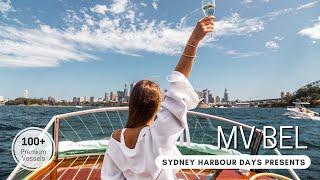 MV Bel | Luxury Private Boat Hire | Sydney Harbour Days