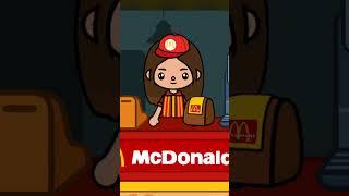 Toca McDonald’s  #shorts #tocaboca #tocalifeworld #tocalife #procreate