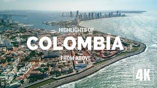 Highlights of Colombia from Above | DJI Mavic Pro 4K