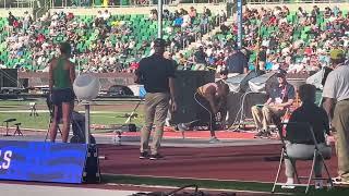 Anna Hall Heptathlon Shot Put, 2024 U.S. Olympic Trials