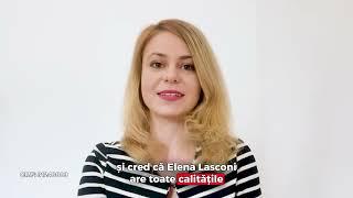 De ce Elena Lasconi va fi viitorul președinte al României