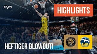 Highlights: Basketball Löwen Braunschweig - ALBA BERLIN | easyCredit BBL | Dyn Basketball