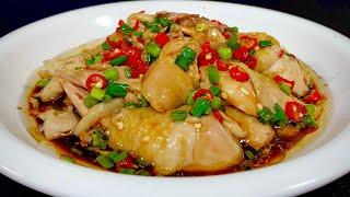 The scallion oil chicken leg is so fragrant, fresh and tender, the steps are simple