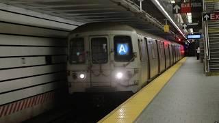 NYCT Subway: 96th Street - 2nd Avenue Bound R46 (A) Train at 72nd Street (Overnight)