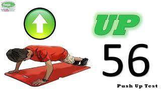 Push Up Test Visual with Counter