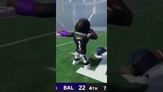 @OBJ with the catch! #roblox #nfl #animation #robloxstudio #football