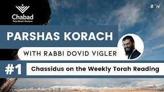 Parshat Korach #1 - Chassidus on the Weekly Torah Reading with Rabbi Dovid Vigler