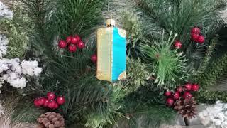 Wine Country Suitcase - Glass Christmas Ornament