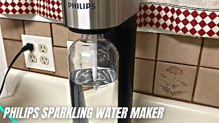 Philips Stainless Sparkling Water Maker Review & How To Use | Soda Maker Machine for Home