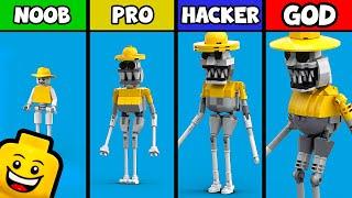 LEGO Zoonomaly: Building Zookeeper (Noob, Pro, Hacker, and God)