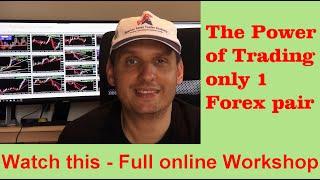 How to Trade Forex Successfully starting with one pair - Full Workshop