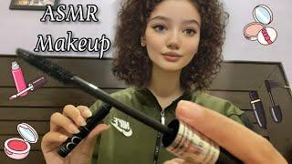 ASMR Doing your makeup in one minute 