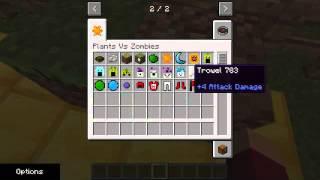 Minecraft mod review Plants VS Zombies