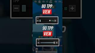 BGMI 80 VS 90 TPP View | BGMI All New Basic & Advance SETTINGS/CONTROLS | BGMI / Pubg Mobile