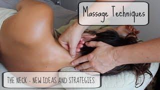 Massage Techniques for the NECK!