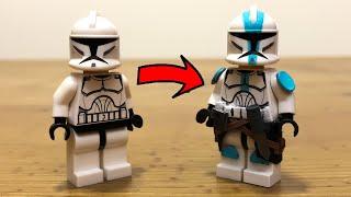 10 Ways to CUSTOMISE Your Clone Army| PART 2| Custom Lego Star Wars clones tutorial