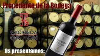 Presentación del vino Hacienda Grimon Tempranillo por parte de Vinossalud