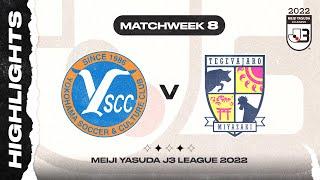 Y.S.C.C. Yokohama 0-4 Tegevajaro Miyazaki | MW8 | 2022 J3 LEAGUE