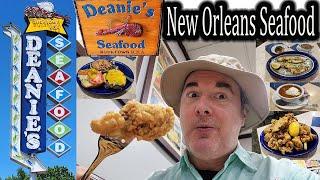 New Orleans Seafood: Seafood Platter, Trout, Oysters, Shrimp, Crab, Crawfish & Burger at Deanie’s