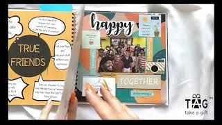 Farewell Scrapbook | Farewell Gifts | Scrapbook Ideas