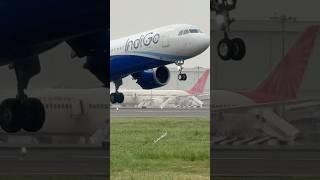 IndiGo TakeOff | AirBus-321 | #shorts #trending #viralshorts #trendingshorts #viralsong #indigo
