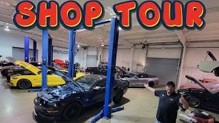 BRENSPEED Shop Tour (March 2023) 3V Mustangs, Gen 2&3 Coyotes, Magnum, 23 Corvette, WHIPPLES & BOOST