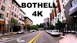 Bothell Downtown, Washington  - Drive 4K