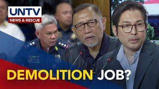 Pagharap ni PCol. Grijaldo sa Senado, demolition job umano vs Quad Comm