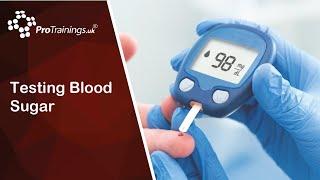 Testing Blood Sugar