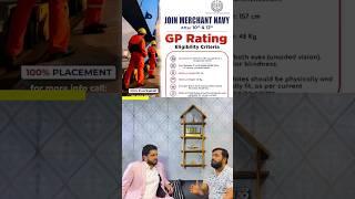 Who should join Merchant navy after 10th - GP Rating course #gprating #marinemantravlogs