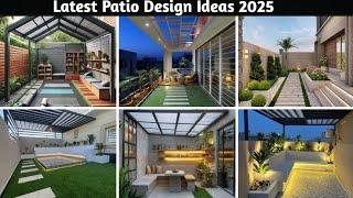 Modern Patio Design Ideas 2025 || Backyard Garden || Landscaping House Exterior || Rooftop Garden