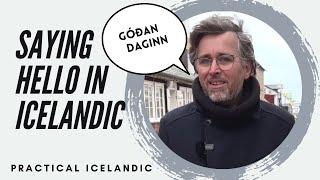 Practical Icelandic: Greetings