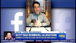 Scott Baio Responds To Baywatch Nicole Eggert's Allegations (GMA)