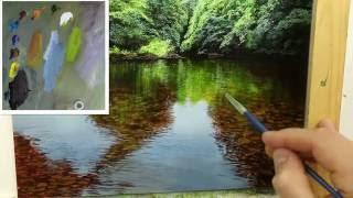 #44 How To Paint A Shallow River | Oil Painting Tutorial