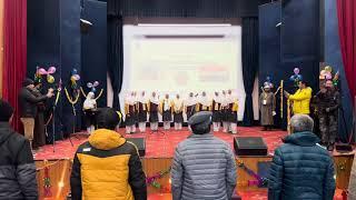 National anthem || Govt HS Minjee Girls student ||