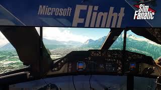 FlightSimExpo 2023 | SimFanatic's 747-800 Landing Challenge in Front of Spectators | #msfs2020