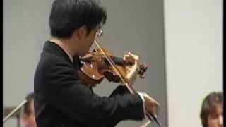 2009 | Chun-Wen HUANG | Brahms violin concerto op.77 | Adagio | Sion Competition