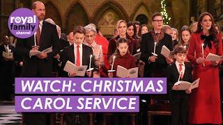 WATCH: Princess Kate Attends Christmas Carol Service with Royal Family