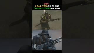 Helldivers 2 Players Since The Constitution Rifle Dropped