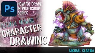 Drawing a character in Photoshop