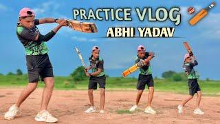 Practice VLOG ️ ॥ABHI YADAV ॥ #cricket #vlog #practice #cricketvlog #trending #viral #foryou