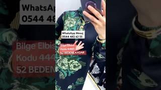 52 bedene kadar Bilge elbise  #tesettürelbise #tesettür  #büyükbeden